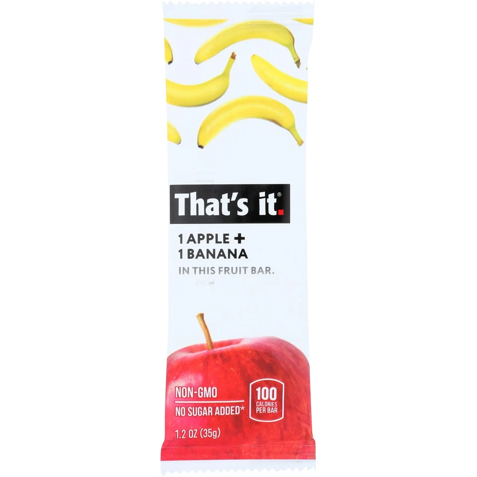 Barra de frutas That'S It manzana y plátano 1,2 OZ Foto 1 de 1