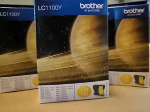 Original Brother LC1100Y Tintenpatrone Yellow B-Ware RestpostenMHD 05/23 - Afbeelding 1 van 4