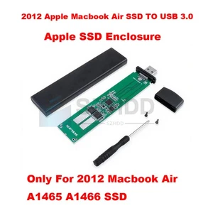 NEW USB3.0 External ssd Enclosure case For 7+17pin 2012 macbook air a1466 a1465 - Picture 1 of 8