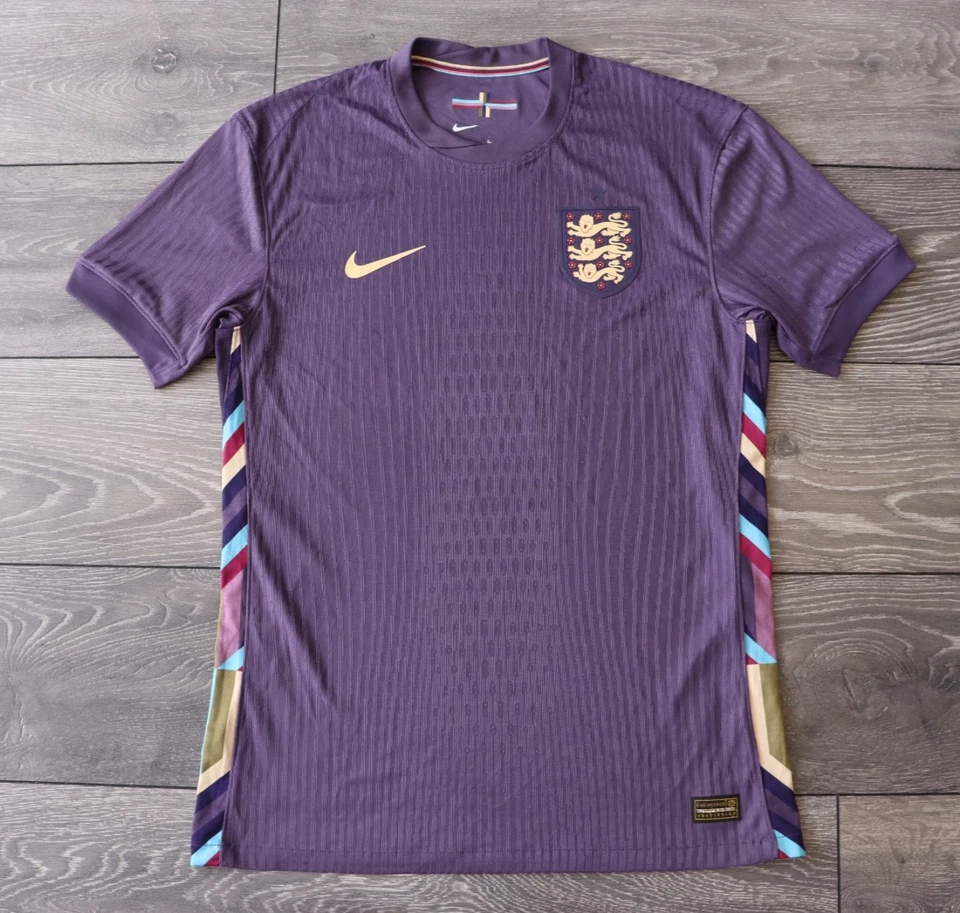 NIKE ADV ENGLAND 2024 AWAY SHIRT FOOTBALL SOCCER JERSEY PLAYERS ISSUE MENS LARGE - Image 1 of 4