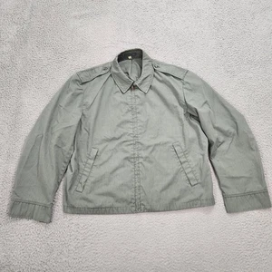 Vintage US Military Jacket Mans Water Repellant AG 274 Mens 44 Green Blauer Read - Picture 1 of 18