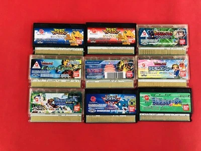 Digimon Adventure/Tamers 9‑Game Set – BIN, Bundlable (BANDAI) - Image 1 of 2