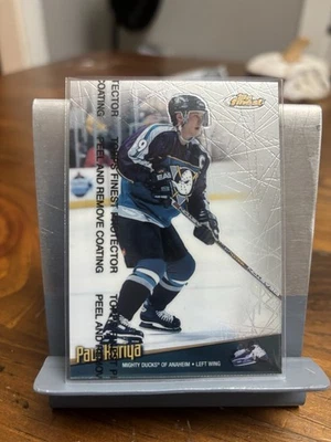 1998-99 Topps Finest - Paul Kariya #100 with Protective Coating - Image 1 of 2