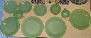 Fire King Jadeite Midcentury Dishes - Picture 1 of 9