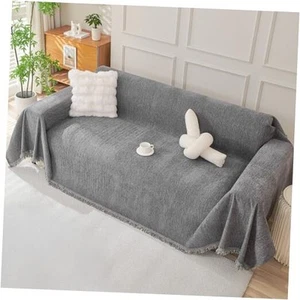  Couch Cover for Dogs Washable Chenille Sofa Cover Sectional Couch Covers for  - Picture 1 of 7