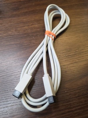 FireWire 1394b 800 IEEE 9 Pin to 9 Pin Male to Male Cable for PC / Mac ( White ) - Image 1 of 4