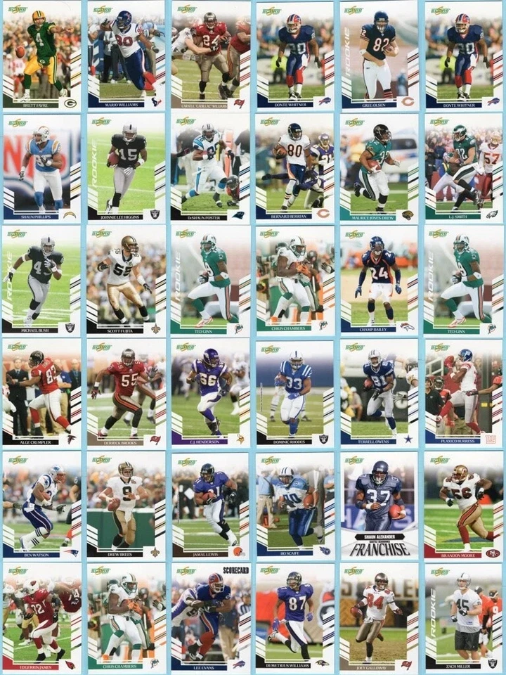 2007 Score Football Card #s 221-440 You Pick Your Card Buy 3 Get 3 Free FD - Image 1 of 1
