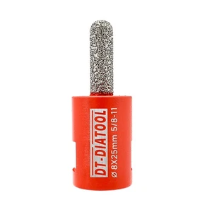DT-DIATOOL 8x25mm Diamond Mortar Raking Bit Finger Bit Cleaning Mortar for Stone - Picture 1 of 6
