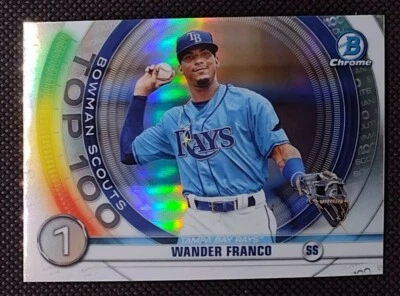 2020 Bowman Chrome Scouts' Top 100 Baseball Pick Your Card (BTP1-BTP100) - Image 1 of 2