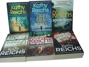 Kathy Reichs Dr Temperance Brennan series 6 x Paperback Book Bundle Free P & P - Foto 1 di 10