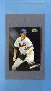 2021 Topps Chrome Black JACOB DEGROM #93 New York Mets ~FB40A - Picture 1 of 2