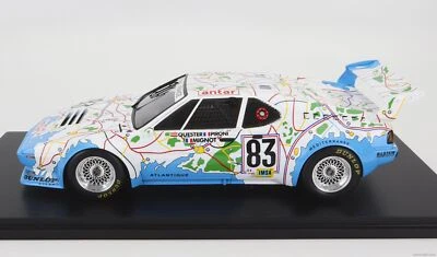 BMW M1 No.83 24H Le Mans 1980 in 1:18 scale by Spark by Spark - Image 1 of 4