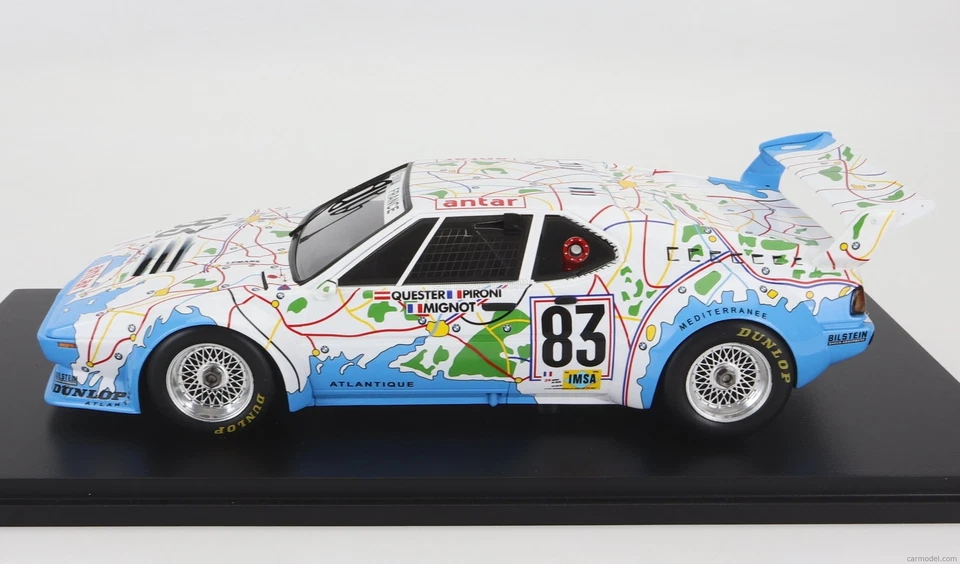 SPARK 1/18 - BMW M1 - LE MANS 1980 18S672