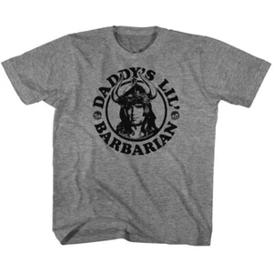 Kids Conan Daddys Barbarian Movie Shirt - Picture 1 of 3