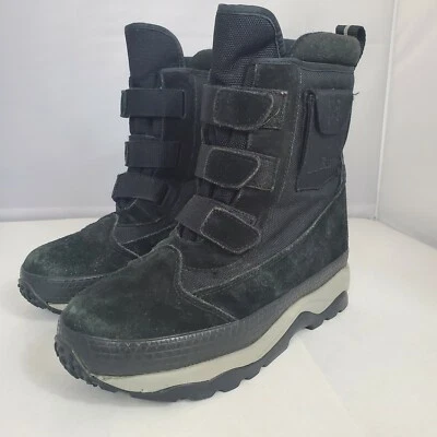 LL Bean Tek 2.5 (Big Kids Size 6 US) Primaloft Black Suede Hiking Boots Shoes - Image 1 of 4
