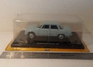 ALFA ROMEO Giulia 1600 Super (1965) - 1/24 Quattroruote Fabbri - Blister Edicola - Foto 1 di 13