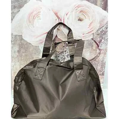 Bolso de Gimnasio De Colección Retro Nos Marrón Nylon Exclusivo para Bloomingdales XL Foto 1 de 4