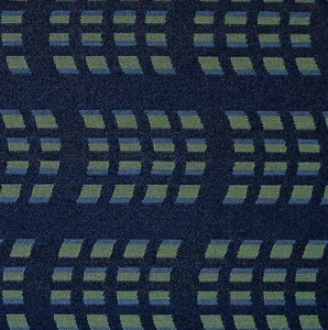 Transit Navy Blue Green Woven #Crypton Upholstery Fabric 2264360 - Picture 1 of 1