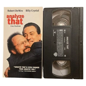 Analyze That VHS Robert De Niro Billy Crystal Crime Comedy 2002 - Picture 1 of 8