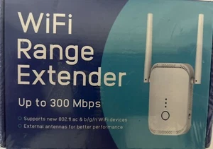 Extensor de alcance WiFi telar - Hasta 300 Mbps - NUEVO en caja/sellado - Imagen 1 de 2