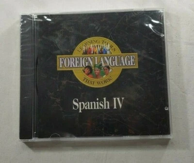 Spanish IV- Foreign Language Learning Tools That Work! (PC/Mac) NEW - Image 1 of 2
