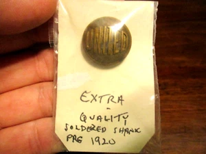 United Railway Co. St. Louis Missouri RR Uniform brass button Extra Quality - Picture 1 of 3