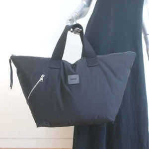 AllSaints Sly East West Reversible Tote Black & Silver Extra Large Shoulder Bag - Picture 1 of 10