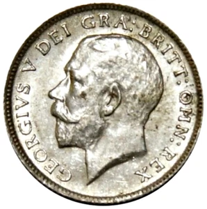 George V Silver Sixpence. 1914. Spink 4014 - Picture 1 of 2
