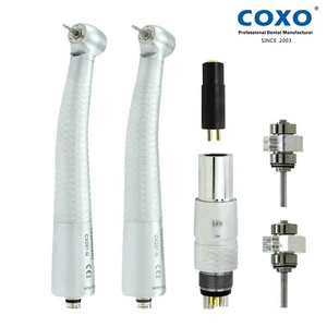 Pieza de mano de fibra óptica dental COXO turbina de alta velocidad CX207-G NSK Phatelus LED 6H - Imagen 1 de 45