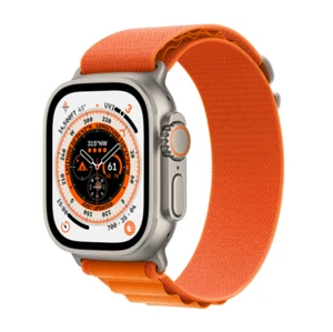 Apple Watch Ultra 2022 GPS + Cellular - 49mm tytanowa pomarańczowa pętla alpejska - w pudełku - Zdjęcie 1 z 3