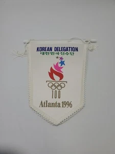 Korean Olympic Committee Delegation NOC Atlanta 1996 Pennant Flag - Picture 1 of 4