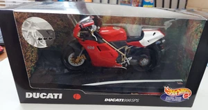 1/10 Scale Hot Wheels Collectibles DUCATI 996 SPS Die cast With Plastic Red - Picture 1 of 6