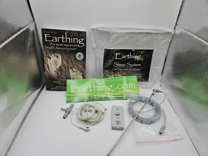 Earthing Sleep System Accessories With Book, Ground Rod & Tester Earth Coil Cord - Picture 1 of 6