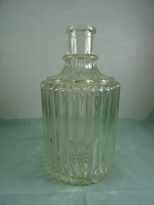 Vintage Waterford Aras Short Stories Glass Decanter 8" Starburst Base Ribbed - Picture 1 of 17