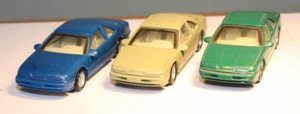 1989 Ford Thunderbird SC 3-Car Set HO Scale Monogram Exacts Series - Picture 1 of 5