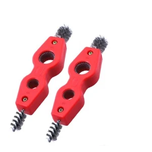 2x Auto Batterie Bürste Batterieklemme Nachbürste Reinigeren Pinsel Werkzeug - Bild 1 von 5