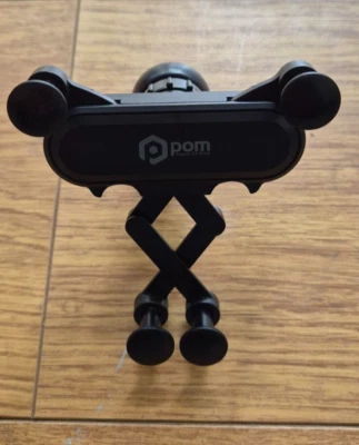 Pom Rotating Stand Car Mobile Phone Holder Air Vent - Black - Image 1 of 4