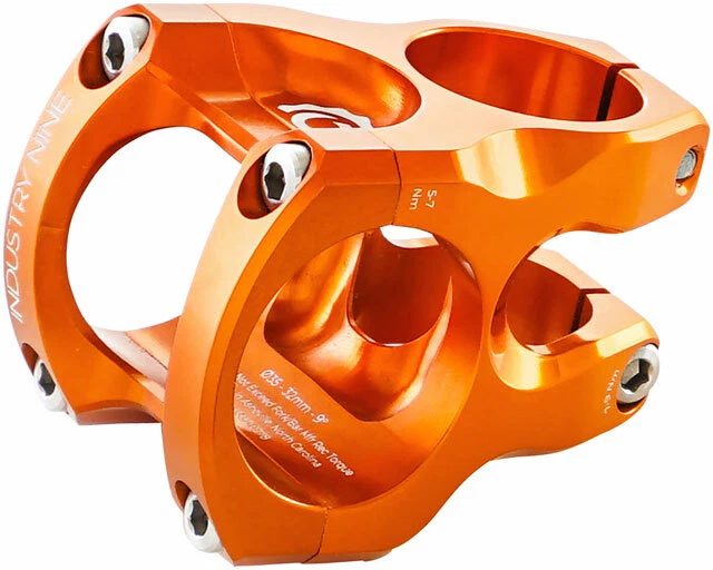 Industry Nine A35 Stem 32mm Orange