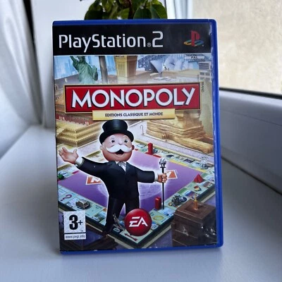 Monopoly PS2 PlayStation 2 | CIB Complete w/Manual PAL Original Packaging - Image 1 of 4