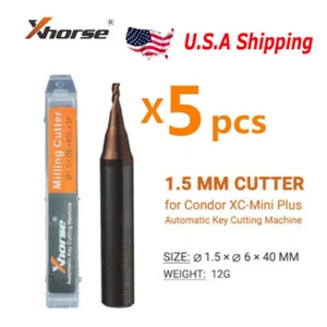 5×1.5mm Milling Cutter for Xhorse CONDOR XC-Mini XC-007 XC-002 XC-MINI Dolphin - Picture 1 of 3