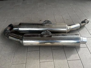 coppia di terminali di scarico per moto Honda - Foto 1 di 7
