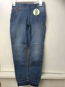 Justice Girls Blue Jean Denim Leggings/Jeggings Pull On Medium Wash Size 12 NWT - Picture 1 of 4