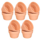 Bulk 10 Pack Terracotta Clay Pots for Gardening and Crafts