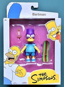 Jakks Pacific The Simpsons Maßstab 5" Bartmann Actionfigur Kinderspielzeug 2024 NEU - Bild 1 von 6