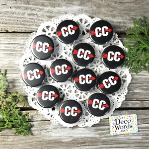 10 spille da corsa cross country distintivi 1 1/4" PINBACK bomboniera regalo commercio - Foto 1 di 5