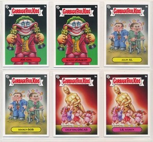 2020 GARBAGE PAIL KIDS THE NOT-SCARS COMPLETE SET (10) PRINT RUN 494 (A)