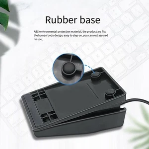 Praktisches USB-Fußpedal mit Handsteuerung für Gaming und Multimedia - Bild 1 von 12