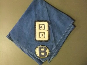 Boy Scout Camp Brady 1930 Detroit Area Council Neckerchief 9025OO - Picture 1 of 1