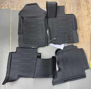 Ford All Weather Floor Mats 2020-2023 Ranger Crew LB3Z2613300AA - Picture 1 of 6