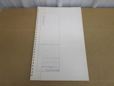 Ford Econoline 1976 diagrama de cableado hoja esquemas manual de servicio Foto 1 de 3